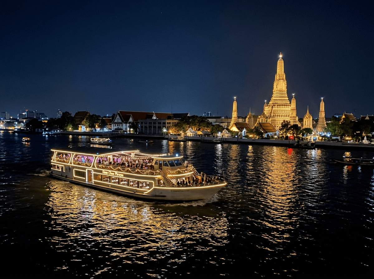 Chao Phraya river cruise guide