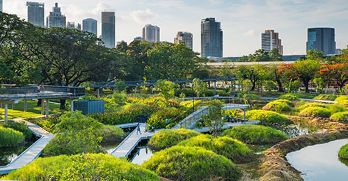 Benjakitti Park Bangkok 300m from Royal Ivory Nana Hotel